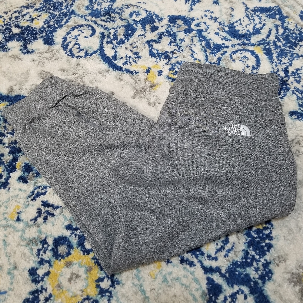 The North Face Cropped Jogger Pant Heather Gray XS - Picture 2 of 5